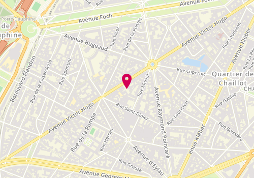 Plan de Selectour Afat, 111 avenue Victor Hugo, 75116 Paris