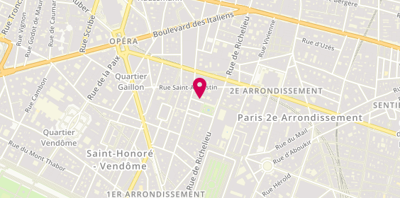 Plan de Altitudes Travel, 10 Louvois, 75002 Paris
