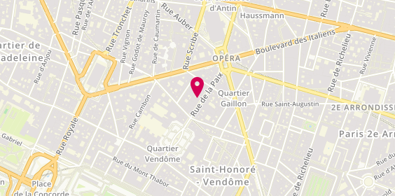 Plan de Ce Evasion, 9 Rue de la Paix, 75002 Paris
