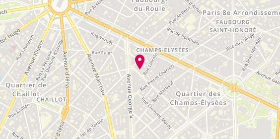 Plan de Mbs87, 60 Rue François 1er, 75008 Paris