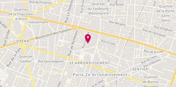 Plan de Magellan sejours, 10 Rue Saint-Marc, 75002 Paris