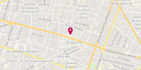 Plan de Agence de voyages Promovacances Bonne Nouvelle Paris 10, 30 Boulevard de Bonne Nouvelle, 75010 Paris