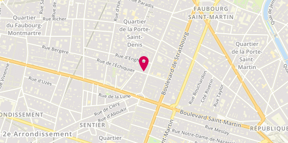 Plan de Levent Voyages, 2 Rue de l'Échiquier, 75010 Paris