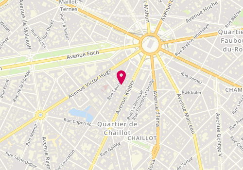 Plan de Kaliwa, 19 Rue Lauriston, 75116 Paris