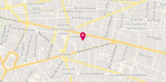 Plan de Nacara Destination Management, 12 Rue du Helder, 75009 Paris