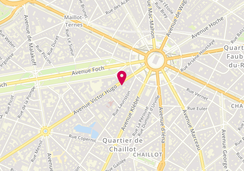 Plan de Priorgate, 15 avenue Victor Hugo, 75116 Paris