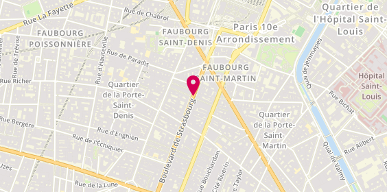 Plan de Med Tours, 86 Rue du Faubourg Saint-Denis, 75010 Paris