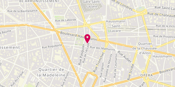 Plan de Atlantic Lloyd, 39 Rue de l'Arcade, 75008 Paris