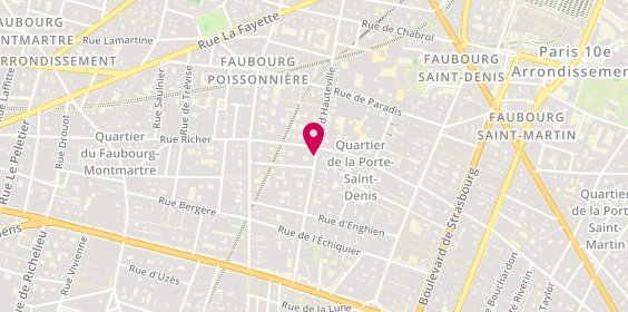 Plan de Bey Tours, 35 Rue d'Hauteville, 75010 Paris