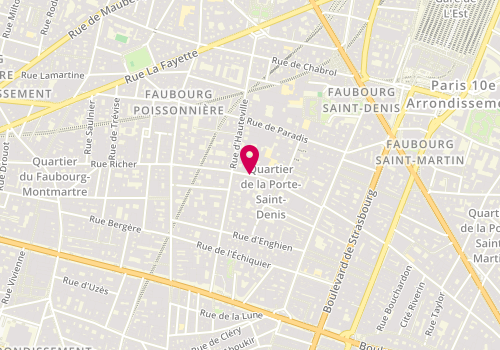 Plan de Les Voyages du Balisier, 29 Rue Petites Ecuries, 75010 Paris