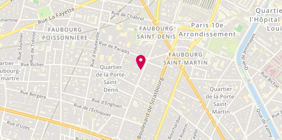 Plan de City Voyage, 85 Rue du Faubourg Saint-Denis, 75010 Paris