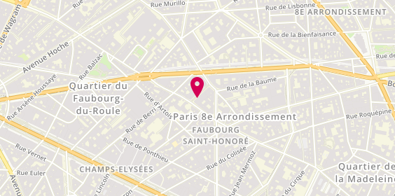 Plan de Atlantides Plongee, 4 Rue Paul Cézanne, 75008 Paris