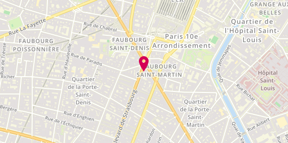Plan de La Case Départ, Bât 1 66 Boulevard Strasbourg, 75010 Paris