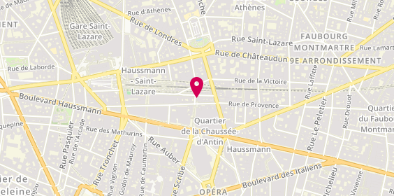 Plan de Joubert Voyages, 18 Rue de Mogador, 75009 Paris