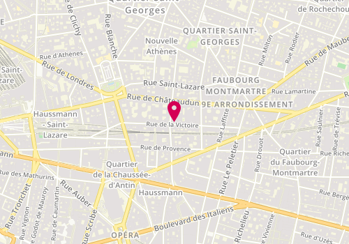 Plan de Eugene & Co, Victoire, 75009 Paris
