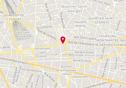 Plan de Parkatem, 57 Rue de la Chau. d'Antin, 75009 Paris