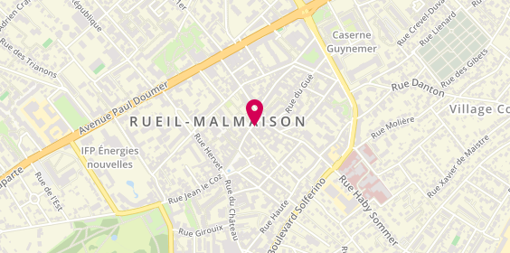 Plan de Tourcom, 5 Rue Paul Vaillant Couturier, 92500 Rueil-Malmaison