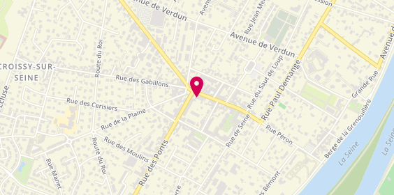 Plan de Te Ite Voyages, 33 Boulevard Fernand Hostachy, 78290 Croissy