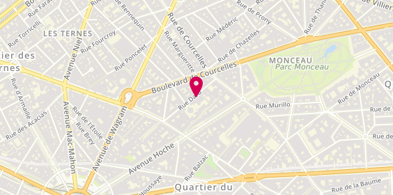 Plan de Ortour, 14 Bis Rue Daru, 75008 Paris
