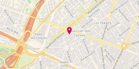 Plan de Plus Voyages Corporate, 7 Rue Labie, 75017 Paris