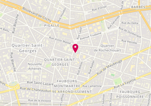 Plan de Intermonde Horus, 2 square Trudaine, 75009 Paris