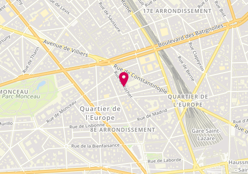 Plan de Xanadu, 75 Rue Rocher, 75008 Paris