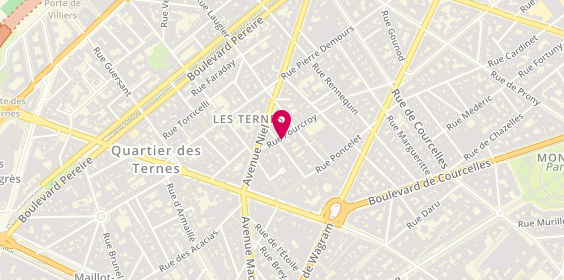 Plan de Revlys, 22 Rue Saussier-Leroy, 75017 Paris