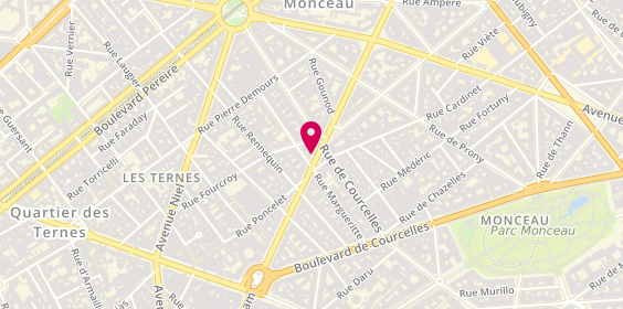 Plan de Agence de voyages FRAM Paris Wagram, 89 avenue de Wagram, 75017 Paris