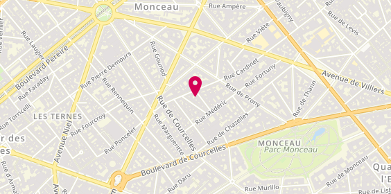 Plan de L c'International, 9 Rue Barye, 75017 Paris