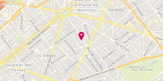Plan de Easy Club Med Club Aquarius Club Junio, 109 Rue de Courcelles, 75017 Paris