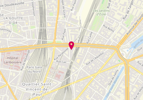 Plan de Startup Voyages, 30 Rue Philippe de Girard, 75010 Paris