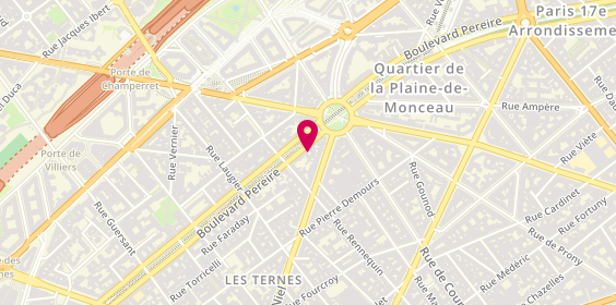 Plan de Secrets de Voyages, 135 Boulevard Pereire, 75017 Paris