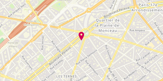 Plan de Niel's Voyages, 97 avenue Niel, 75017 Paris