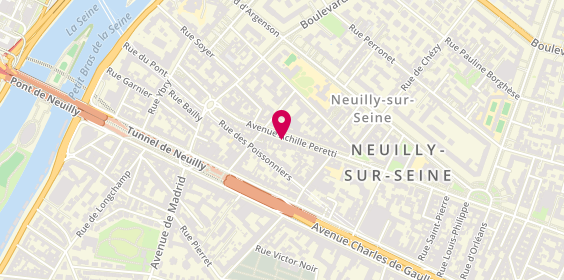 Plan de Ndv Mg Voyages - Ndv Mg, 179 avenue Achille Peretti, 92200 Neuilly-sur-Seine