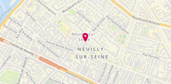 Plan de Selectour, 12 Rue de Chézy, 92200 Neuilly-sur-Seine