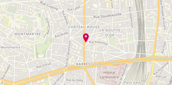 Plan de Tourcom, 26 Boulevard Barbès, 75018 Paris