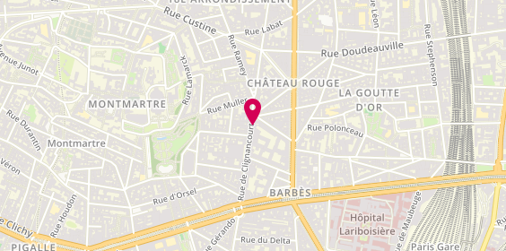 Plan de Palmair voyages, 34 Rue de Clignancourt, 75018 Paris