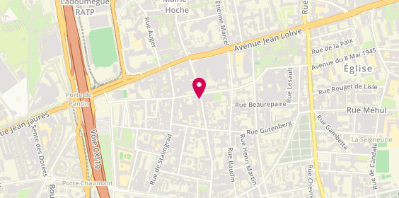 Plan de Omradiscount, 32 Rue du Pré Saint-Gervais, 93500 Pantin
