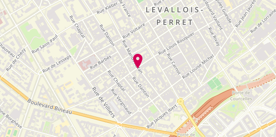 Plan de Selectour, 32 Rue Louis Rouquier, 92300 Levallois-Perret