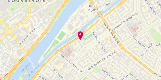 Plan de Meeting Voyages, 162 Rue Perronet, 92200 Neuilly-sur-Seine