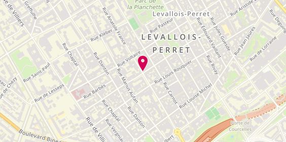 Plan de Make, 64 Anatole France, 92300 Levallois-Perret