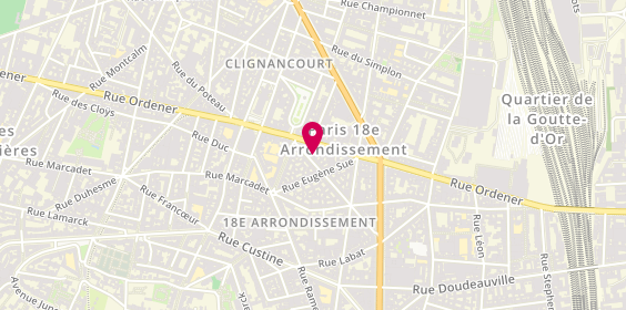 Plan de Selectour - Sonic Emea Voyages, 32 Rue Simart, 75018 Paris