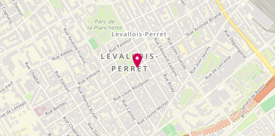 Plan de Salaün Holidays Levallois, 76 Rue Aristide Briand, 92300 Levallois-Perret