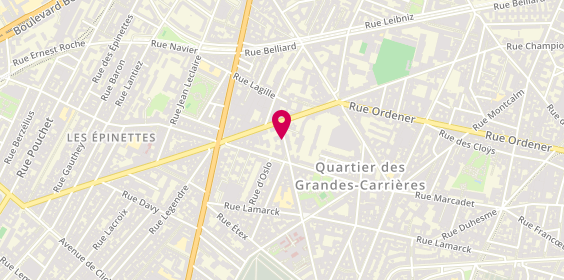 Plan de Europanache, Bat D
41 Rue Joseph de Maistre, 75018 Paris