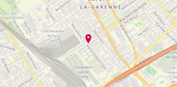 Plan de Voyages & Business, 22 Rue Henri Barbusse, 92110 Clichy