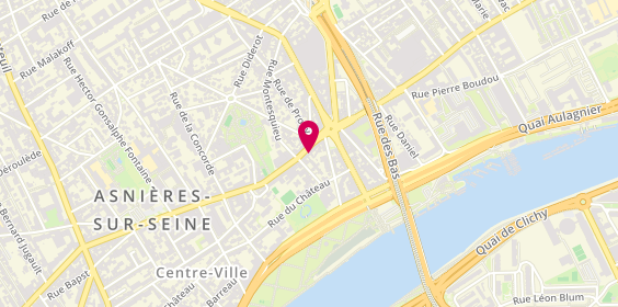 Plan de Alma Tourisme, 46 Rue Pierre Brossolette, 92600 Asnières-sur-Seine