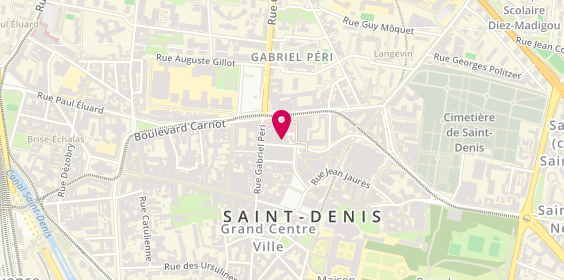 Plan de Soleil Voyages, 5 Rue Auguste Blanqui, 93200 Saint-Denis