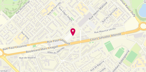 Plan de Sama Voyages, 4 Rue Georges Seurat, 93600 Aulnay-sous-Bois