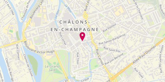 Plan de Fram, 5 Rue Croix des Teinturiers, 51000 Châlons-en-Champagne