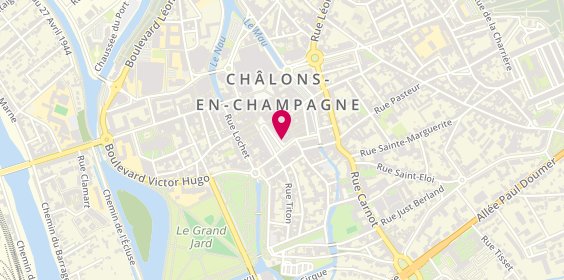 Plan de Prêt à Partir Luxairtours, 33 place de la République, 51000 Châlons-en-Champagne
